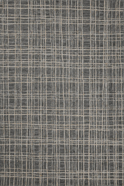 Chris Loves Julia Polly Rug – Graphite / Pebble - Chapin Furniture