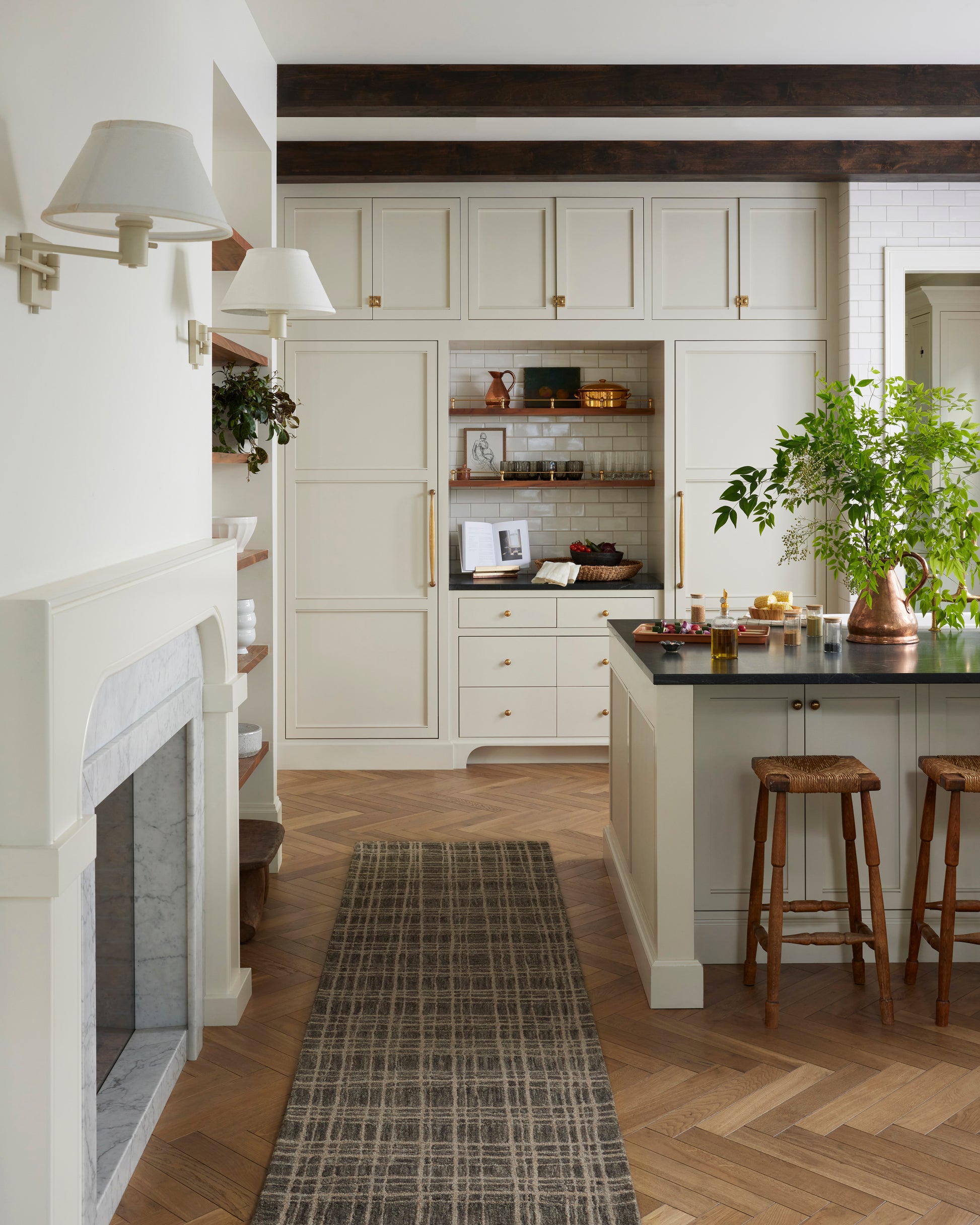 Chris Loves Julia Polly Rug – Graphite / Pebble - Chapin Furniture