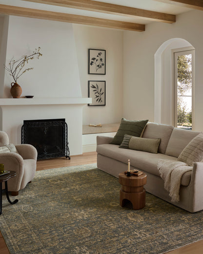 Priscilla 03 Blue/Sand Rug - Chapin Furniture