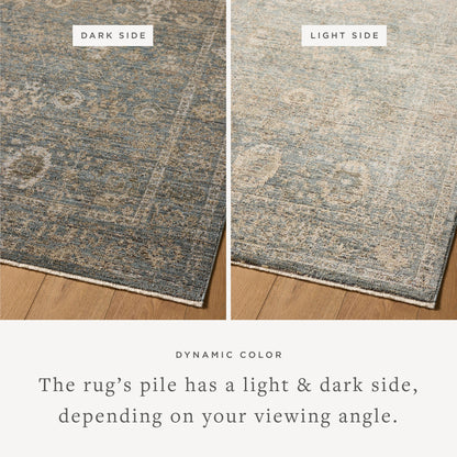 Priscilla 03 Blue/Sand Rug - Chapin Furniture
