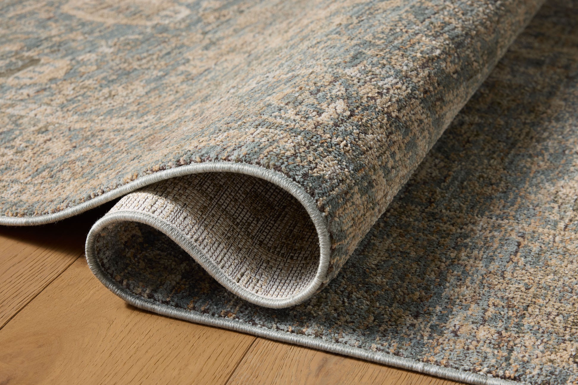 Priscilla 03 Blue/Sand Rug - Chapin Furniture