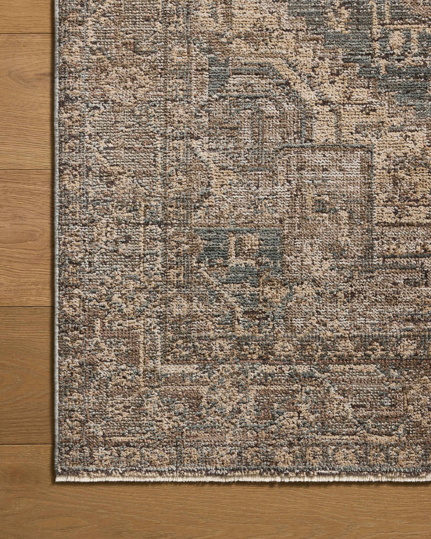 Priscilla 04 Blue/Bark Rug - Chapin Furniture
