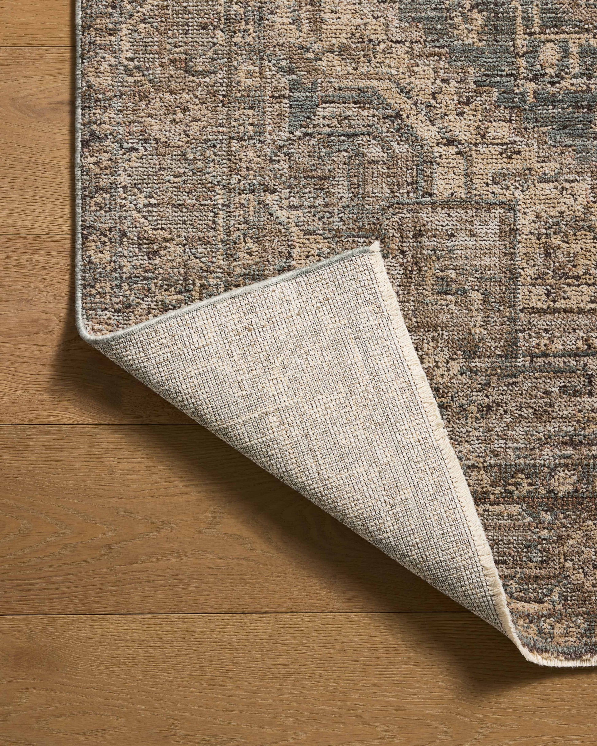 Priscilla 04 Blue/Bark Rug - Chapin Furniture