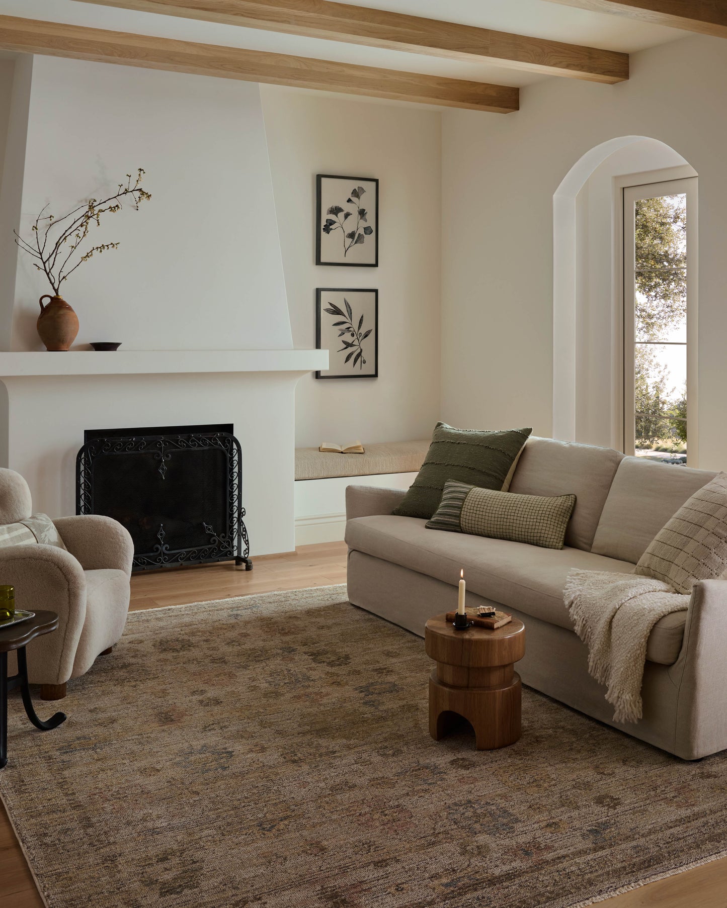 Priscilla 06 Ivory/Multi Rug - Chapin Furniture
