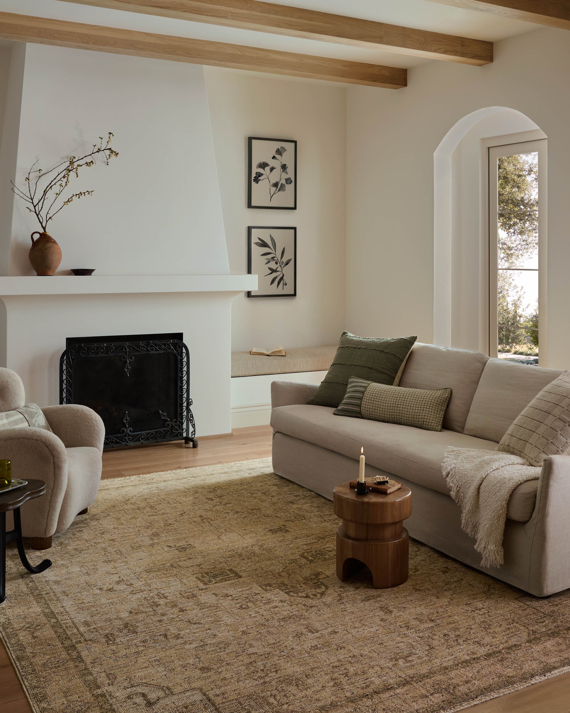 Priscilla 07 Beige/Earth Rug - Chapin Furniture