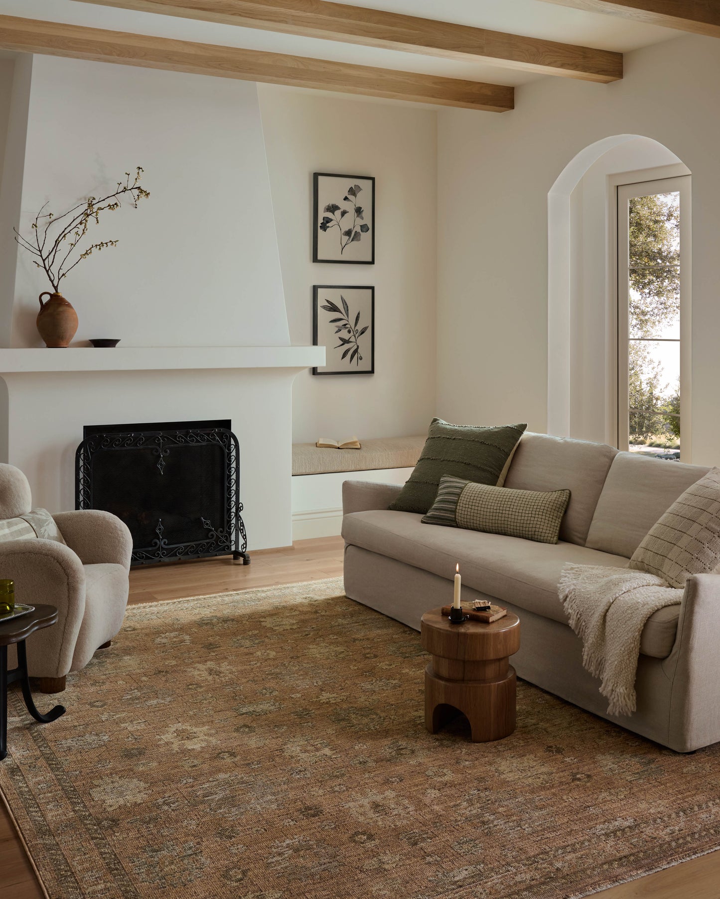 Priscilla 08 Blush/Multi Rug - Chapin Furniture