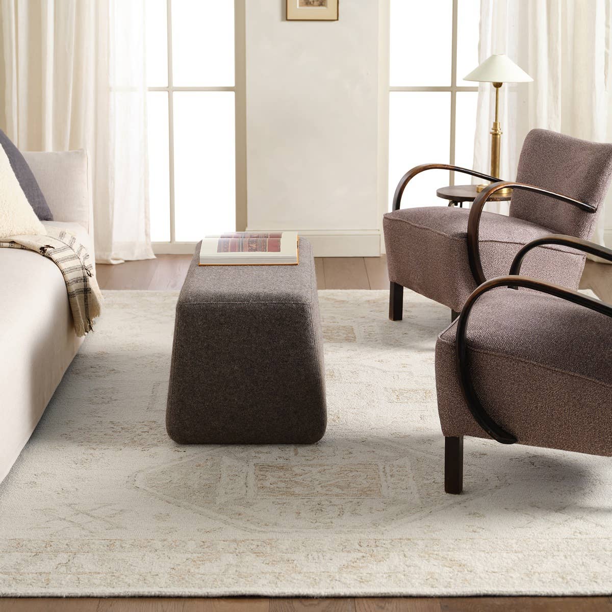 Province Sama PRO15 Ivory/Yellow Rug - Chapin Furniture