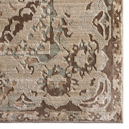 Patterned Silence Xaviera PSE03 Gray/Multicolor Indoor/Outdoor Rug - Chapin Furniture