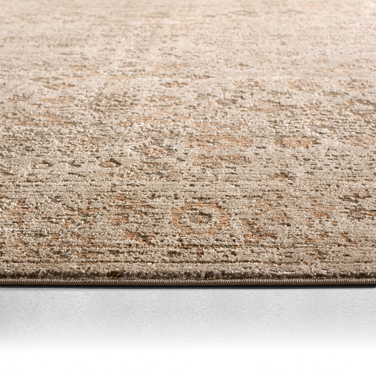 Patterned Silence Rosealyn PSE05 Gray/Yellow Indoor/Outdoor Rug - Chapin Furniture