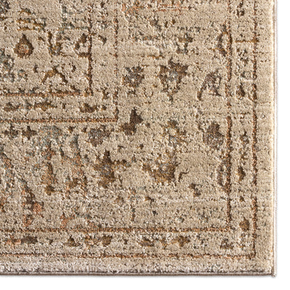 Patterned Silence Rosealyn PSE05 Gray/Yellow Indoor/Outdoor Rug - Chapin Furniture