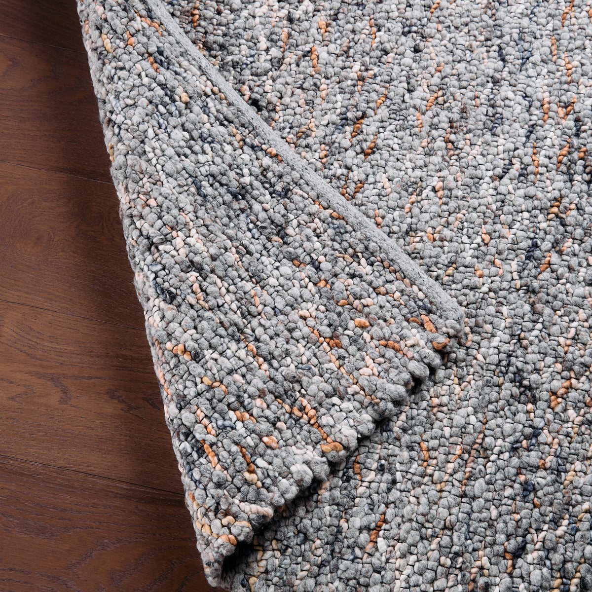 Quiet Time Hadren QTM01 Gray/Brown Rug - Chapin Furniture