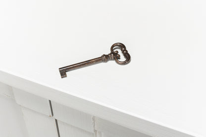 Luciana 6 Wood Door Buffet, 112", Cortina White - Chapin Furniture