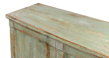 Luciana 6 Wood Door Buffet, 112", Italian Sage - Chapin Furniture