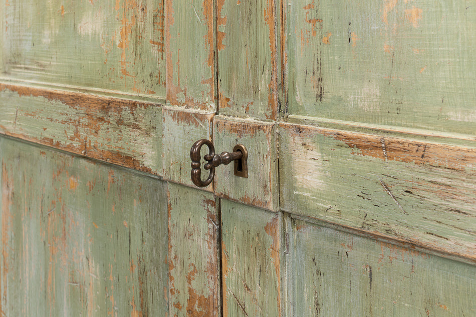 Luciana 6 Wood Door Buffet, 112", Italian Sage - Chapin Furniture