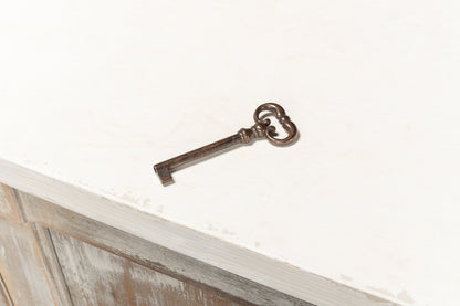 Luciana 6 Wood Door Buffet, 112", Grey Stucco - Chapin Furniture