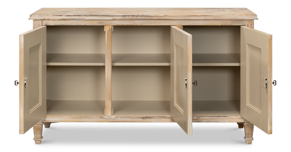 Louis Xvi Buffet-  Antique Oak - Chapin Furniture