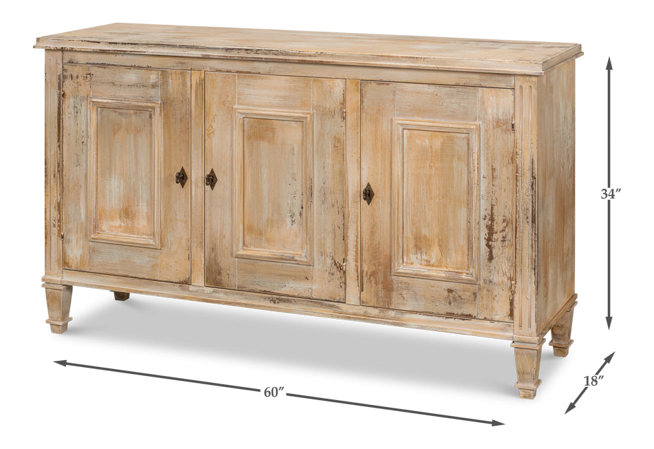 Louis Xvi Buffet-  Antique Oak - Chapin Furniture