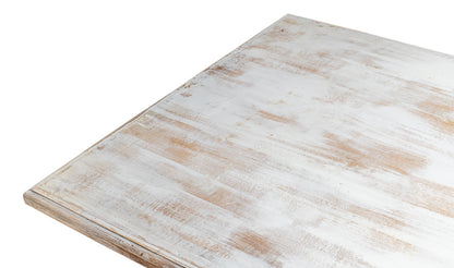 Lionisio Trestle Table- Disrupted White - Chapin Furniture