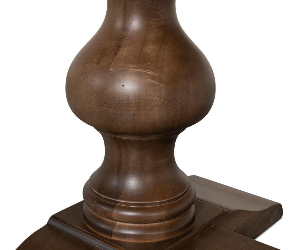 Lionisio Trestle Table- Driftwood Finish - Chapin Furniture