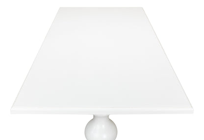 Lionisio Trestle Table- Cortina White - Chapin Furniture