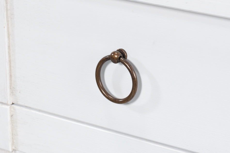 Center Media Unit & Hutch- Cortina White - Chapin Furniture