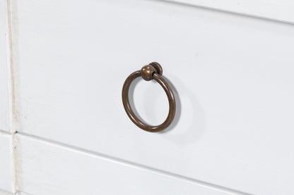 Center Media Unit & Hutch- Cortina White - Chapin Furniture