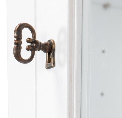 Center Media Unit & Hutch- Cortina White - Chapin Furniture