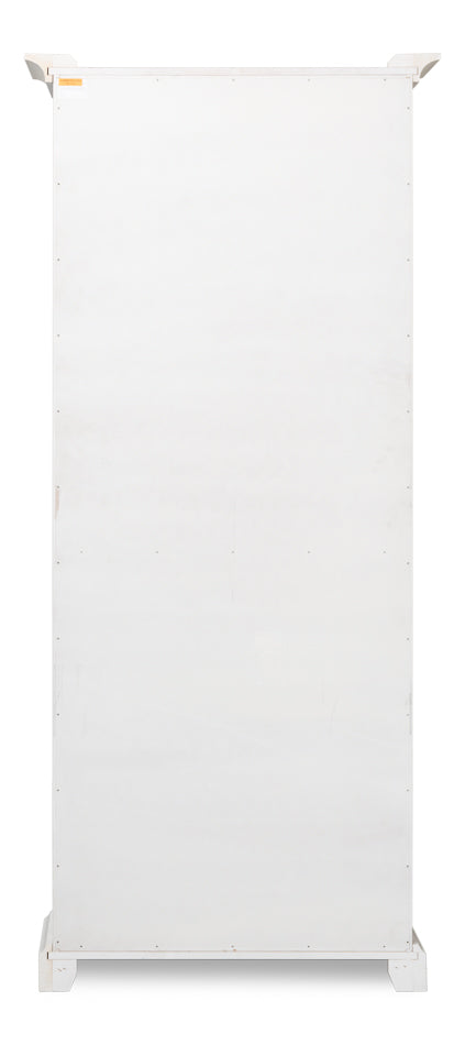 Bookcase With Doors- Cortina White - Chapin Furniture