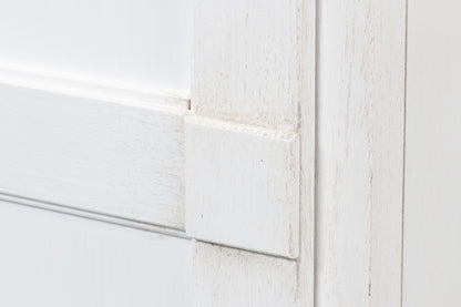 Bookcase With Doors- Cortina White - Chapin Furniture