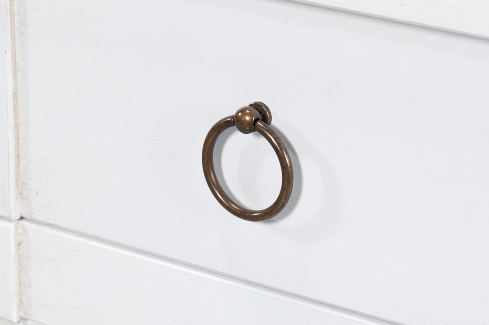 Bookcase With Doors- Cortina White - Chapin Furniture