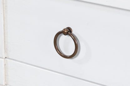 Bookcase With Doors- Cortina White - Chapin Furniture