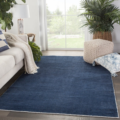 Rebecca Limon RBC06 Blue/White Indoor/Outdoor Rug - Chapin Furniture