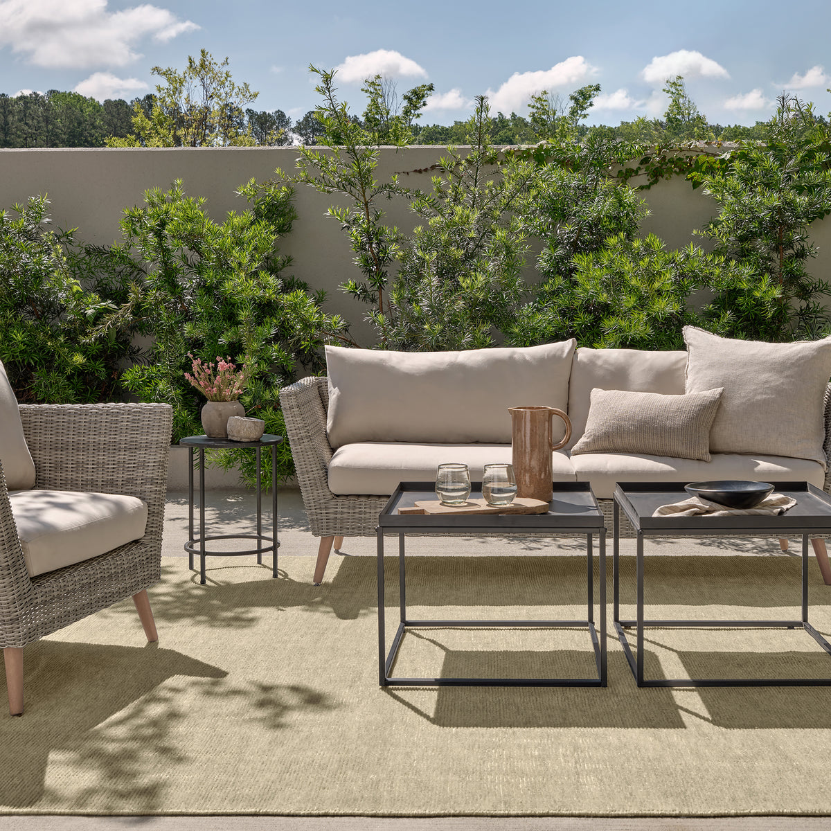 Rebecca Limon RBC14 Yellow/Gold Indoor/Outdoor Rug - Chapin Furniture