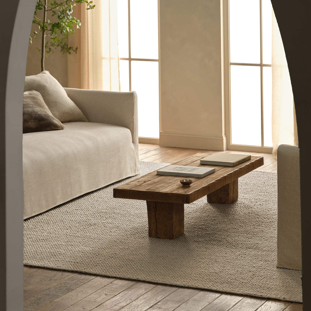 Rebecca Taya RBC15 Ivory/White Indoor/Outdoor Rug - Chapin Furniture