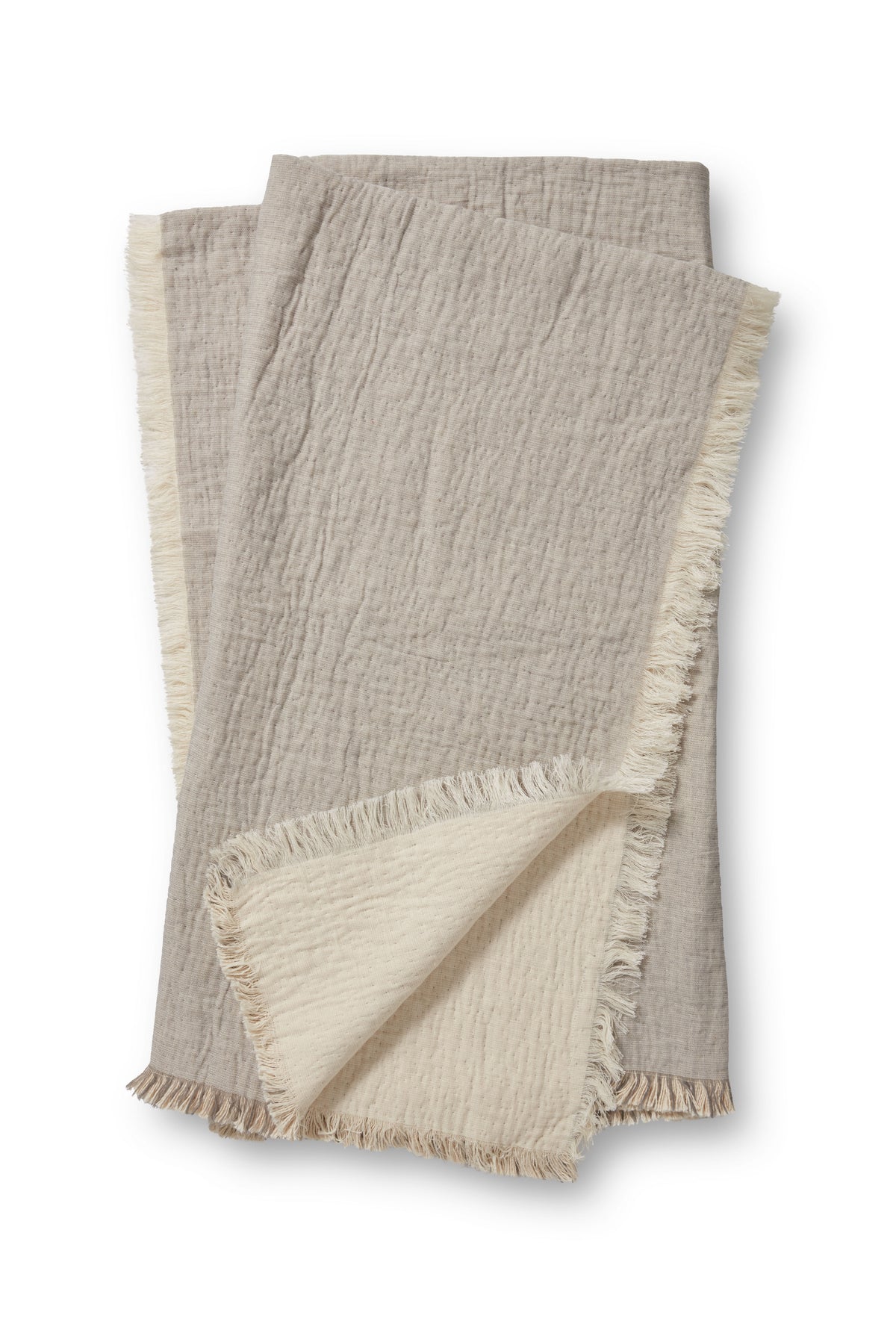 Magnolia Home by Joanna Gaines x Loloi Reed TMH0003 Grey/Natural Throw - Chapin Furniture