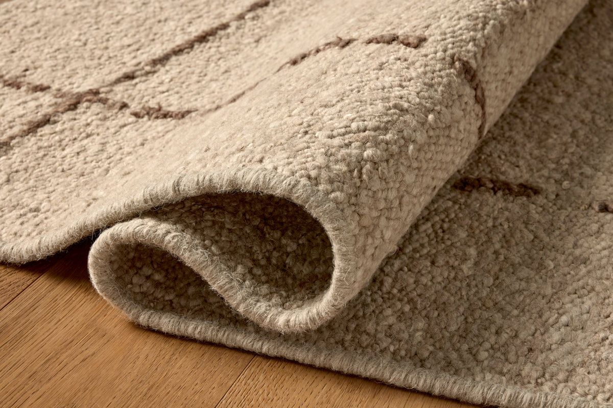 Magnolia Home Ridge 01 Oatmeal/Brown Rug - Chapin Furniture