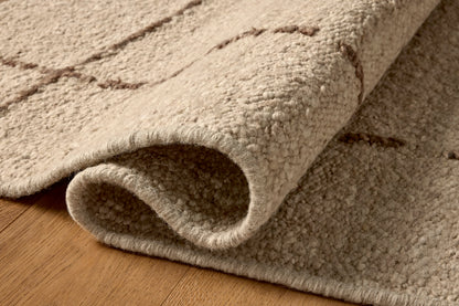 Magnolia Home Ridge 01 Oatmeal/Brown Rug - Chapin Furniture