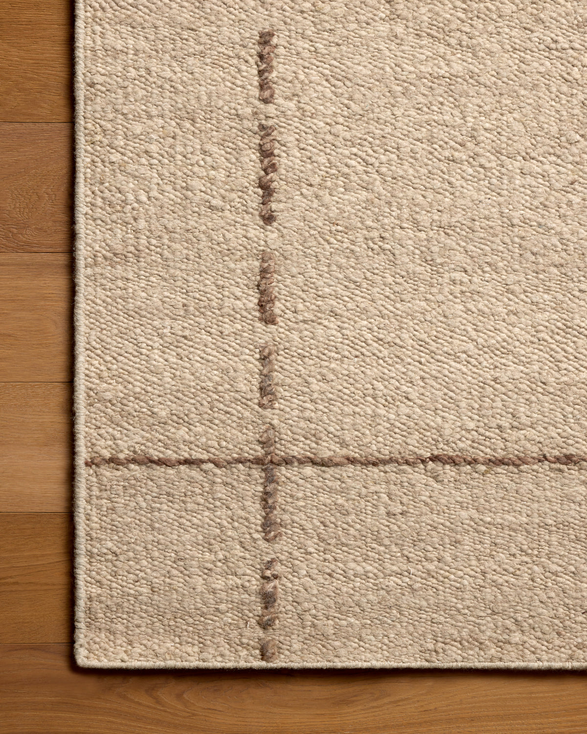 Magnolia Home Ridge 01 Oatmeal/Brown Rug - Chapin Furniture