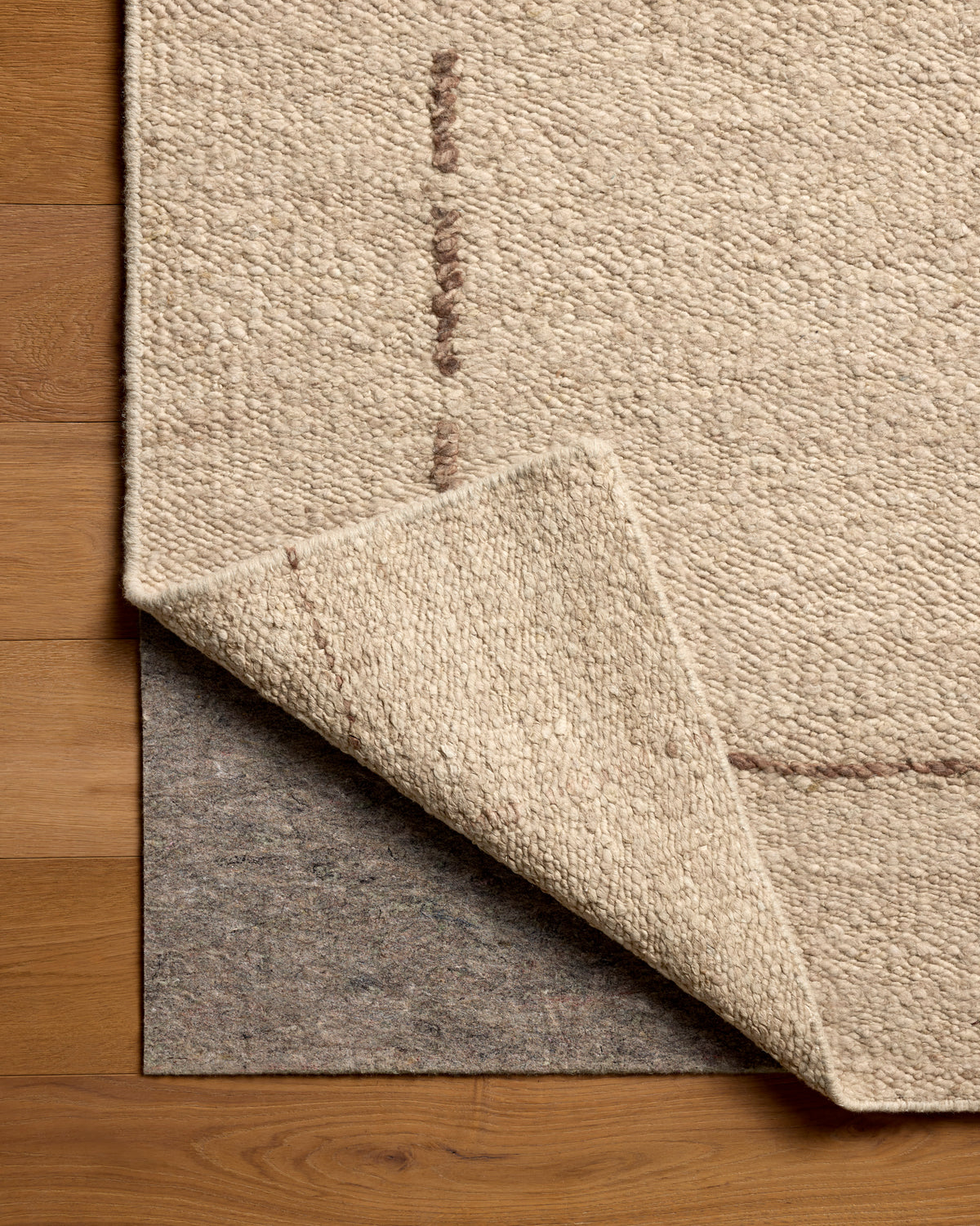 Magnolia Home Ridge 01 Oatmeal/Brown Rug - Chapin Furniture