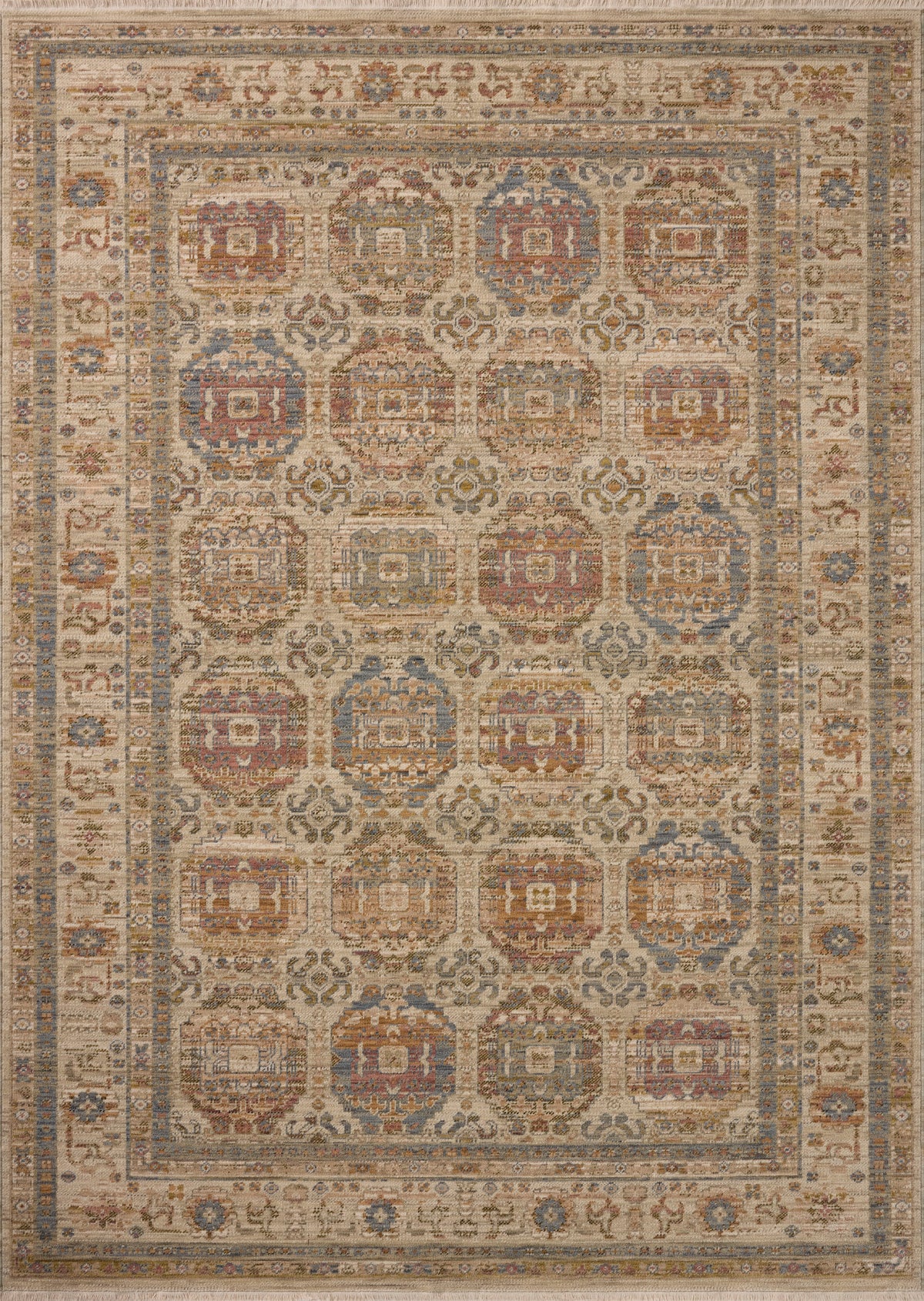 Reign 04 Dove/Multi Rug - Chapin Furniture