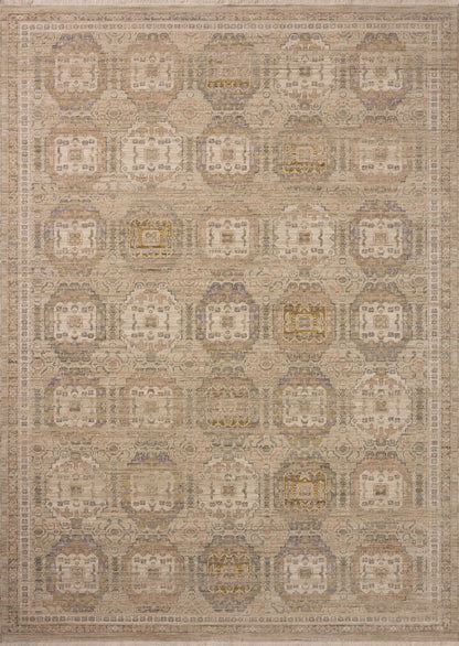 Reign 04 Linen/Lilac Rug - Chapin Furniture