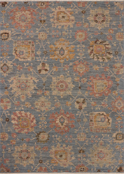 Reign 09 Denim/Multi Rug - Chapin Furniture