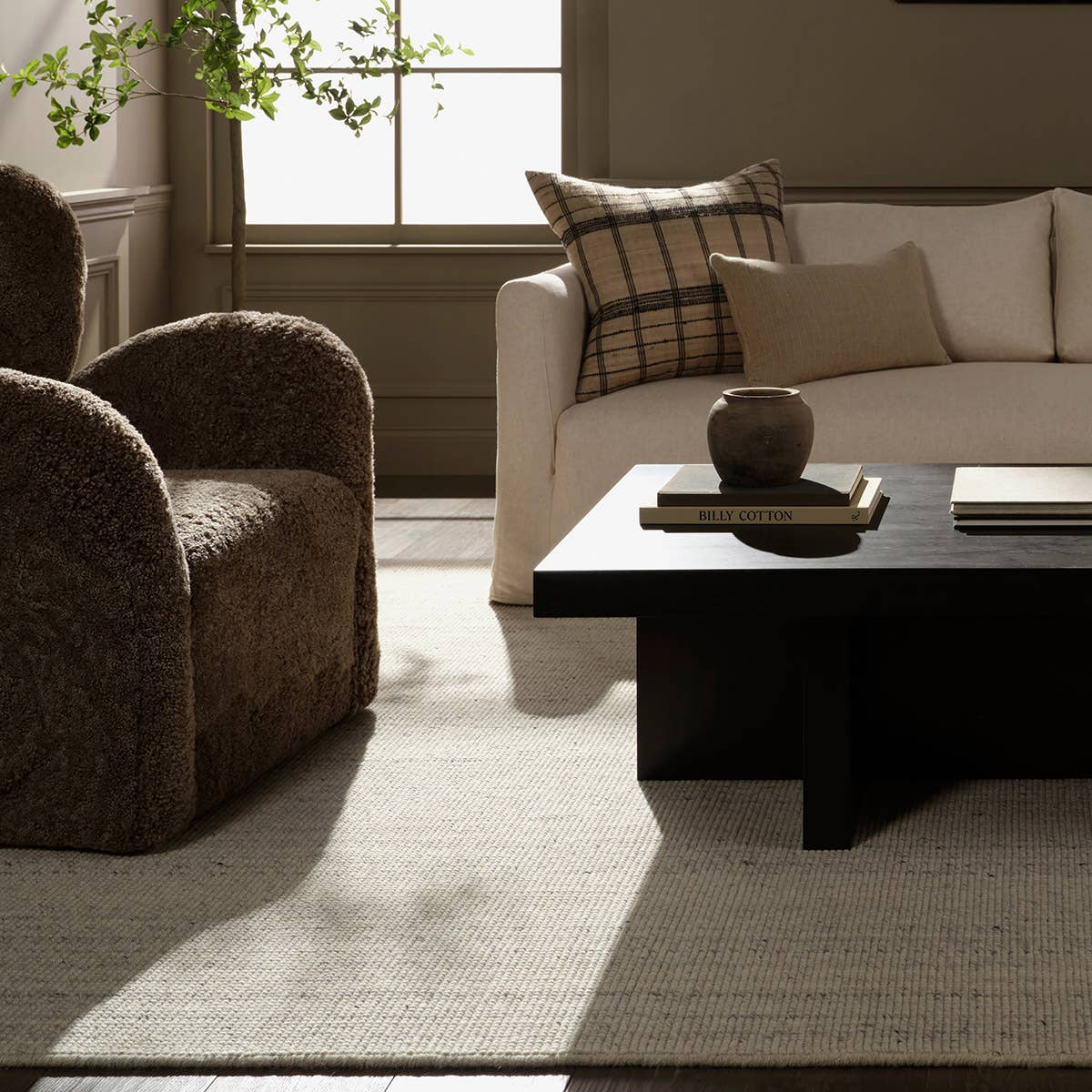 Rene Mere RNE03 White Rug - Chapin Furniture