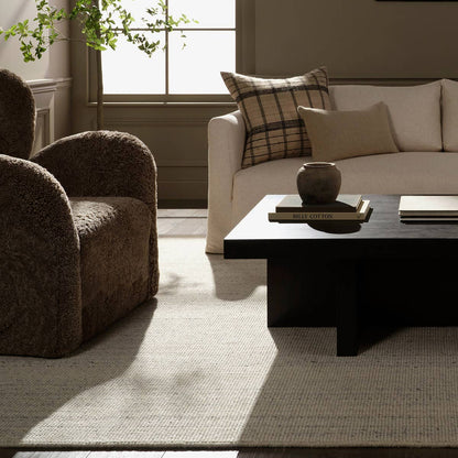 Rene Mere RNE03 White Rug - Chapin Furniture