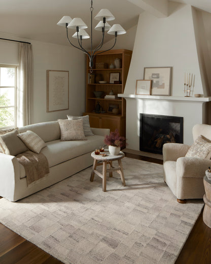 Amber Lewis Rocky 01 Ivory / Silver - Chapin Furniture