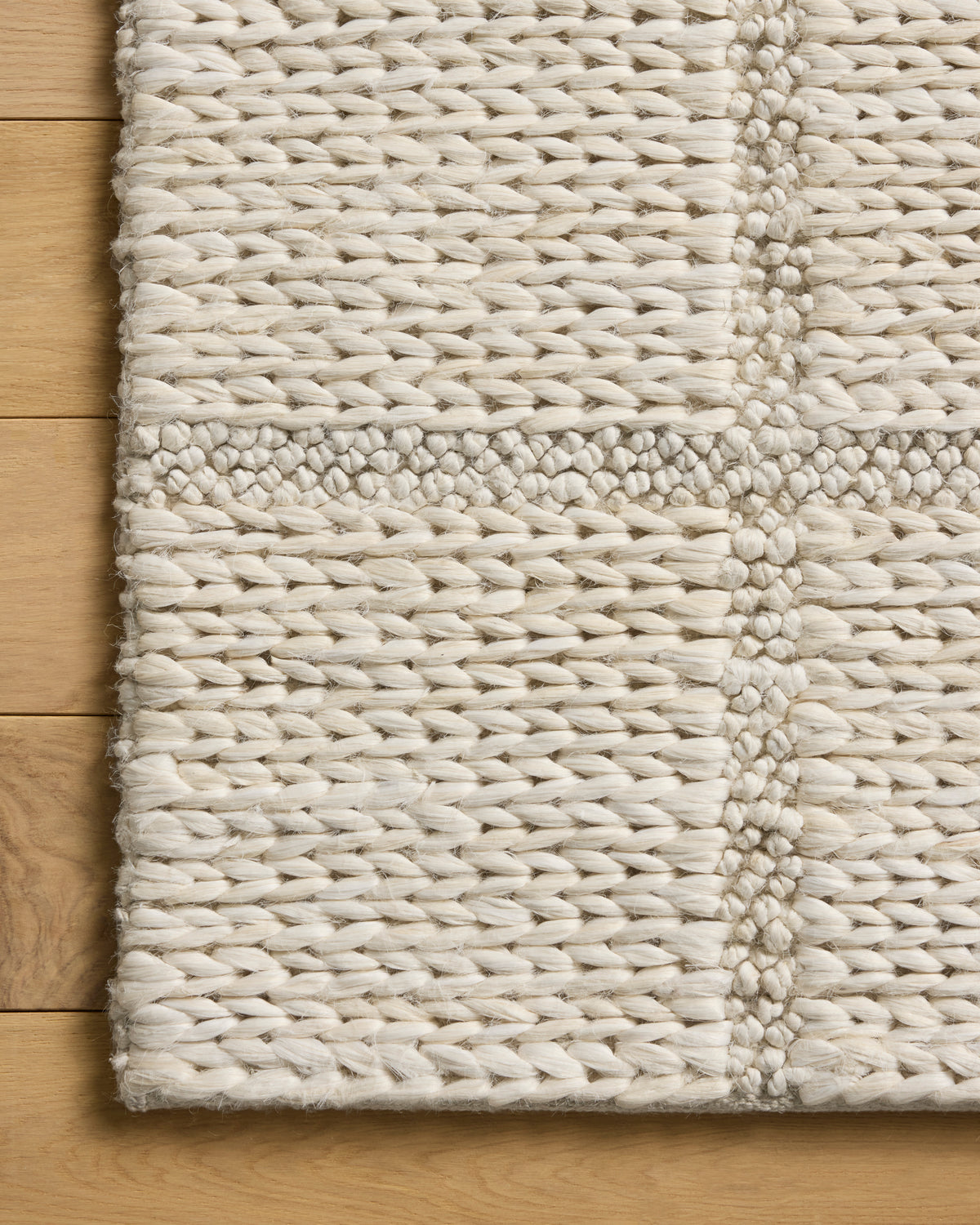Jeremiah Brent x Loloi Rohe 01 Ivory Rug - Chapin Furniture