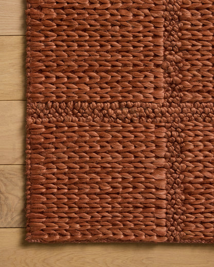 Jeremiah Brent x Loloi Rohe 01 Rust Rug - Chapin Furniture