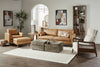 Trafton Leather Sofa- Butterscotch - Chapin Furniture