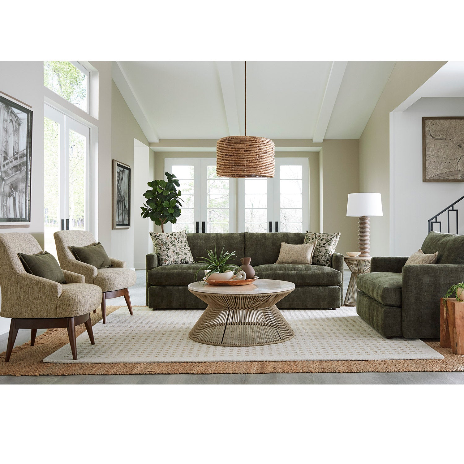 Rumord Sofa- Custom - Chapin Furniture