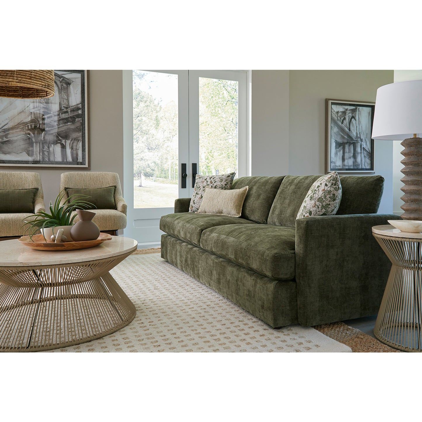 Rumord Sofa- Custom - Chapin Furniture